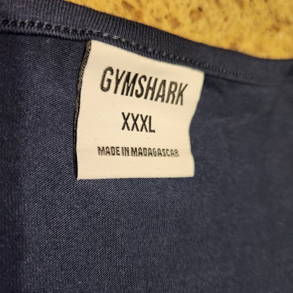 Mens XXXL Gymshark Muscle Tee Navy Blue 💪 - Picture 8 of 10